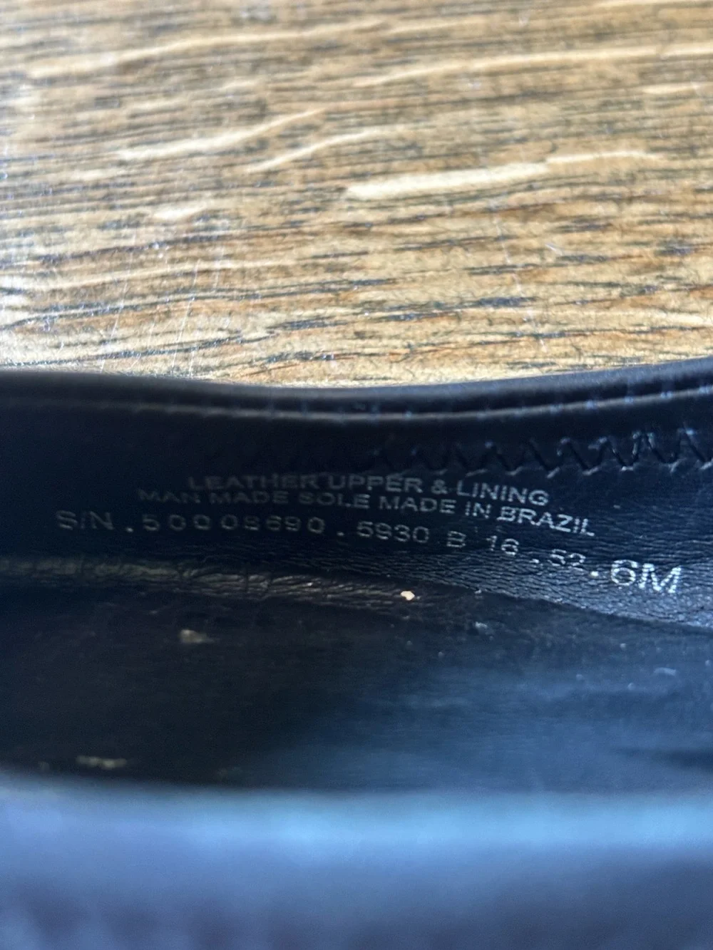 Tory Burch Black Leather Reva Ballet Flats Gold Logo Travel Shoes 6